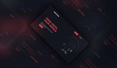 Podcaster | Podcast Platform UI/UX Web App app design application dark mode design inspiration graphic design interface design mobile app music music player platform design podcast podcaster ui uidesigner uiux user experience user interface ux web app web design