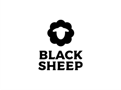 Black Sheep logo animal beer beers black blacksheep branding brewery craft craftbeer design icon illustration ipabeer logo logomark mark nature shape sheep typography