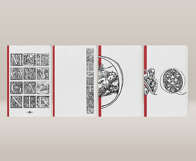 Letras Capitulares art digital art graphic design museum stationery