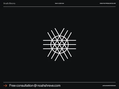 Daily Logo 024 daily logo geometric logo minimal