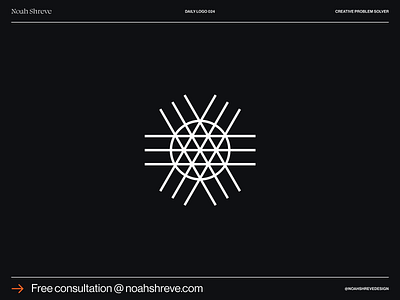 Daily Logo 024 daily logo geometric logo minimal