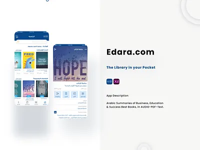 Books Briefing App audiobook blue book books design figma interface sketch ui ux design uidesign uiux xd yellow