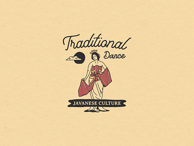 Traditional Dance art dance illustration indonesianculture javanese javaneseculture nature traditional traditionaldance vector vintage