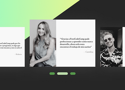 Testimonials app dailyui dailyuichallenge design illustration mockup ui ux