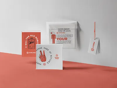 Vital Few - Branding Project atitude bold branding clever creative creativity graphic design gym habits health illustration life style logo logo design logotype rebel vector visual identity