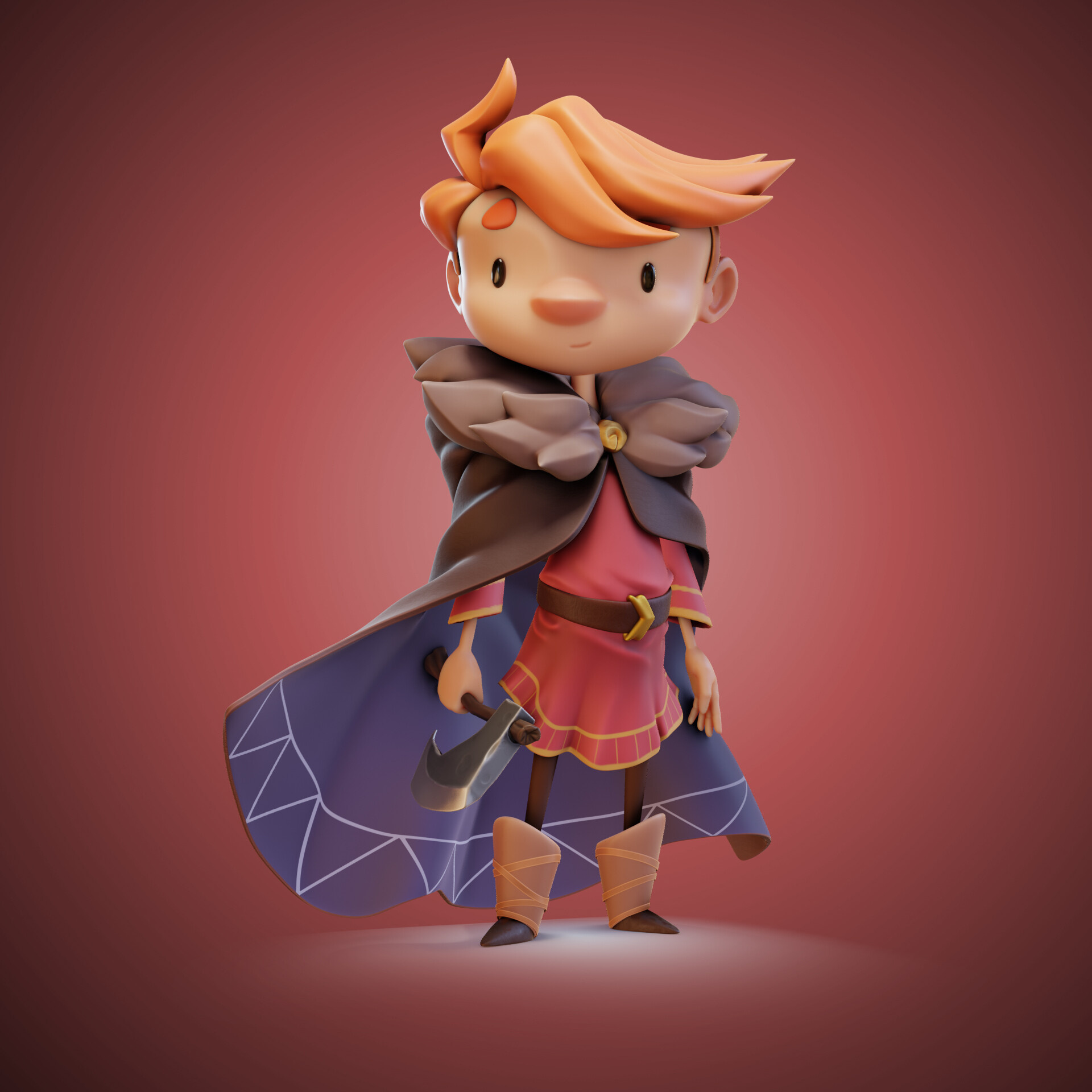 Example of 3D Boy