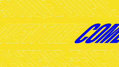 FIFCL - Opener animation blue branding design festival motion rythm typography yellow