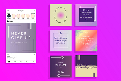 Instagram Quotes Design design inspiration fiverr freelancer illustration inspirational quotes design instagram instagram post instagram quotes design motivational quotes social media design
