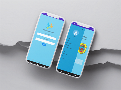 Monitoring of BPS Workers in Pati Regency android app design ui ux