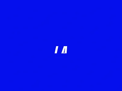 FIFCL - Logo animation after effects animation art blue branding design festival logo motion rythm typography yellow