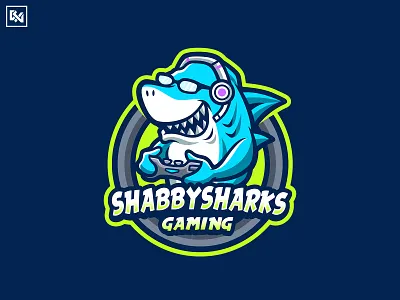 Shabbysharks Gaming Logo esport gaming illustration logo logodesign mascot