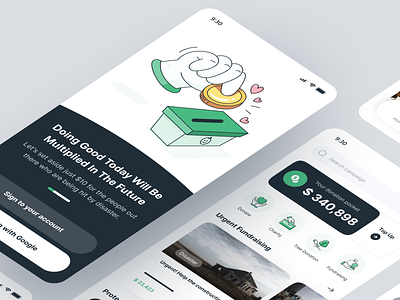 MustiBisaa - Crowdfunding App Mobile android case study charity crowdfunding crowdplanting design design app donate donation fundraising ios mobile mobile app mobile deisgn mockup planting ui ui ux uidesign uiux