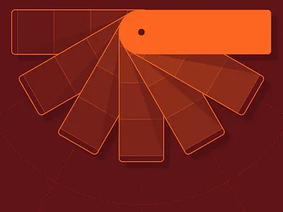 Color Palette illustration vector