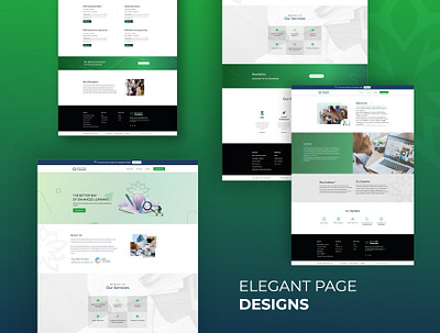 New Web Page Design branding design education education page design elegant designs elementor graphic design illustration logo typography ui ux web development web page design wordpress