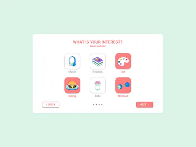 DailyUI 064 Select User Type app dailyui dailyui064 design selectusertype ui