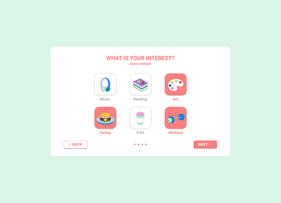 DailyUI 064 Select User Type app dailyui dailyui064 design selectusertype ui