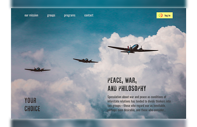 Choose peace Website peace ui ux figma ux ui web web design web ux webdesign website