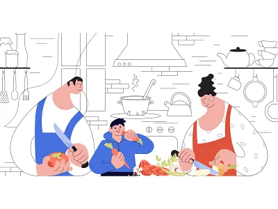 Cooking Together vegetarian