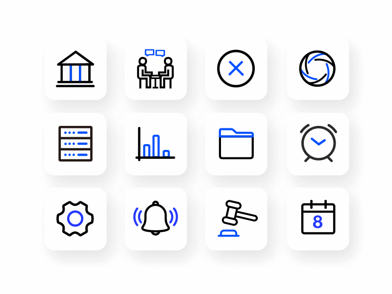 icon动态练习 design icon ui ux vector