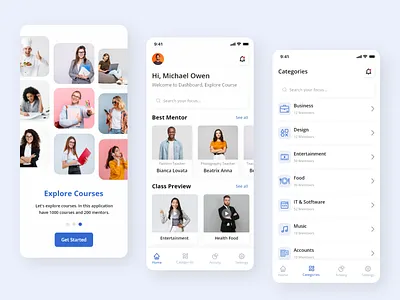 Online Multiple Course App : E-learning Educational App Design📚 courses e learning e learning learning app education app educational educational app educationl edutech edutech app elearning learning app learning platform lesson app mobile app design online course app online education online study school app study app uiux design