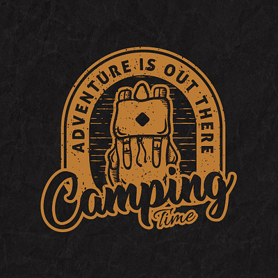 Camping time adventure adventurelogo adventures adventuretime camping campinglogo campingtime logo logodesign logos logotype outdoor outdoorbadge outdoorlogo outdoors tees teeshirt tshirt tshirtdesign tshirtdesigner