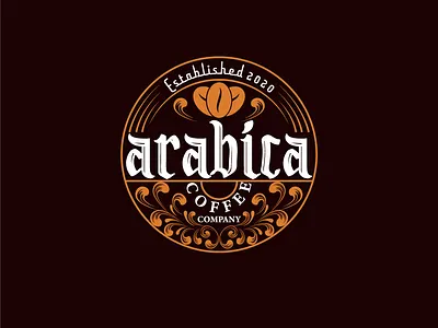 Arabica coffee company arabica branding brew cafe coffee coffee logo logodesign minimalist logo modern logo