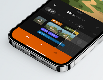 Concept Mockup - Cubo Video Editor App ✌ android app app application design iphone app minimalism mobile ui ux video app video editor