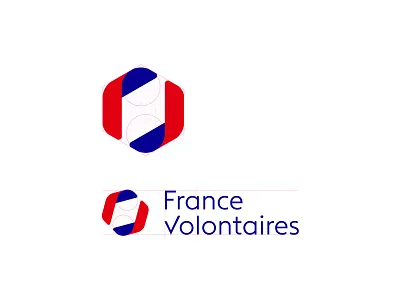 France Volontaires branding design graphic design logo ui ux volunteering web design
