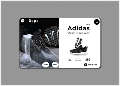 Shoe UI design footwear design graphic design ui ui design ux design