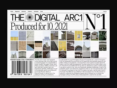 The Digital Arc adobexd branding brutal clean concept creative dailyui design flat graphic design landing page minimalism product design typography ui ux web webdesign website webui