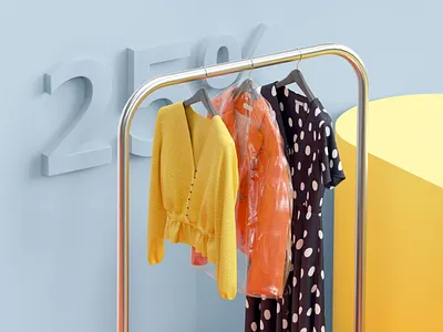 Yandex.Uslugi / Key visual series 3d design illustration web