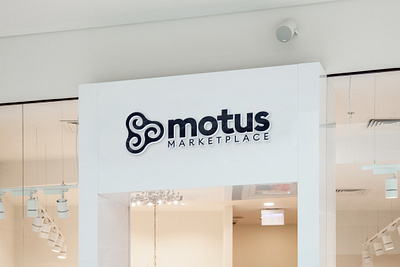 Motus marketplace Logo brand identity branding celtic culture design design ideas fib fibonacci golden ratio logo logodesign market marketplace monogram motus spiral symbol triskele triskelion vector