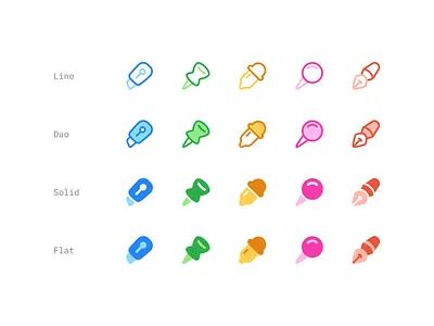 Plump it up! Plump Icon Variations for Web Design branding design flat freebies graphic design icon set icons ui vector web web design icons