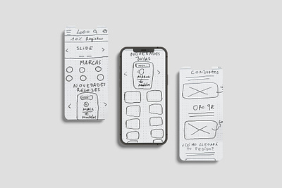 Wireframe Festina Web-App app design design app mobile mobiledesign mobilefirst responsive ui uidesign ux uxdesign