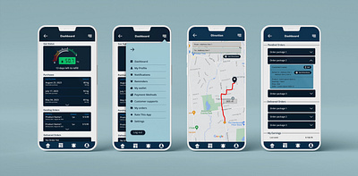 GAS purchasing App UI Design app design ui