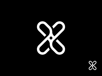 X Logo black branding design graphic design icon identity letter x logo letter x monogram logo logo logo design logotype luxury x logo minimal monogram typography white x x icon xx xxx