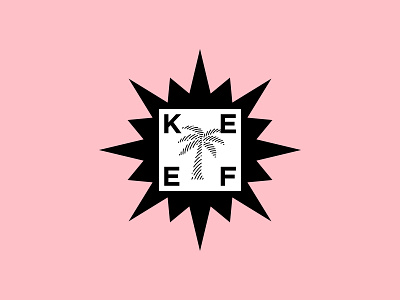 KEEF Logo branding graphic design identity logo