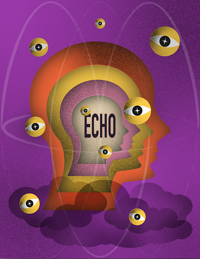 ECHO - an illustration graphic design illustration