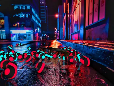 3d Lighting Ball 3d animation branding design graphic design illustration logo motion graphics ui vector