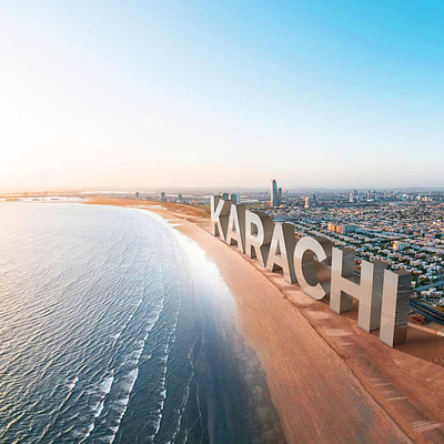 My City Karachi (3d Text) 3d animation branding design graphic design illustration logo motion graphics ui vector