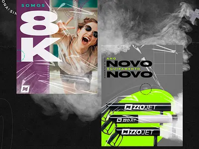 Social Media advertising black branding design facebook graphic design inspiration instagram logo media post posts smoke social social media special effects ui