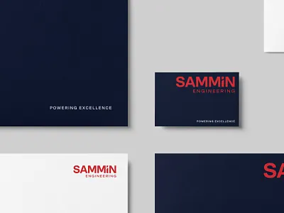 Sammin Engineering Visual Identity brand identity branding branding agency branding and identity branding design business card custom type design engineer logo graphic design identity ireland irish logo logo design logotype logotype design redesign visual identity wordmark