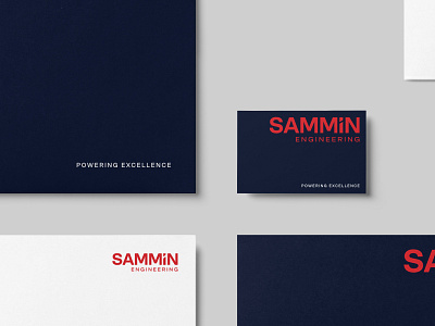 Sammin Engineering Visual Identity brand identity branding branding agency branding and identity branding design business card custom type design engineer logo graphic design identity ireland irish logo logo design logotype logotype design redesign visual identity wordmark