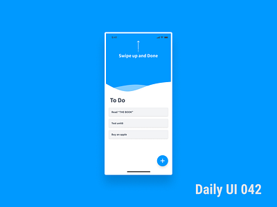 DailyUI 042 ToDo List 042 daily ui dailyuichallenge todo list