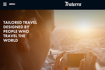 Traterra Vacations Business Development & Design branding product design research ui ux