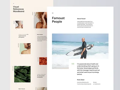 Vessel - Website Case Study addictive app care ehr emr health healthcare healthy medecine medicine phr rondesign suplemments supplement website