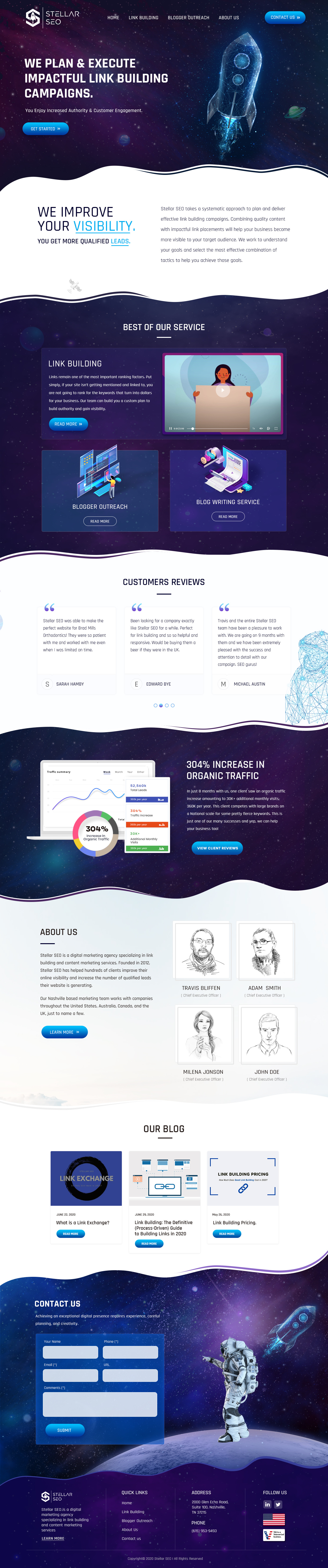 Stellar Seo branding creative design graphic design home page illustration ui website