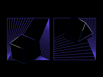 Accelerate 2023 Experiments 3d blocks chiroscuro isometric lighting line drawing prism rainbow shadow shape spectrum