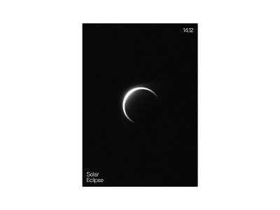 Solar Eclipse astronomy design eclipse galaxy graphic design layout moon poster poster collection print space sun