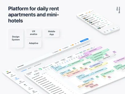RentSkill – rent apartments platform interface adaptive apartments design design system figma interface platform rent service ui ux